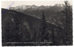 Rennweg am Katschberg, Katschberghöhe, Blick auf Radstädter Tauern vom Tschaneck