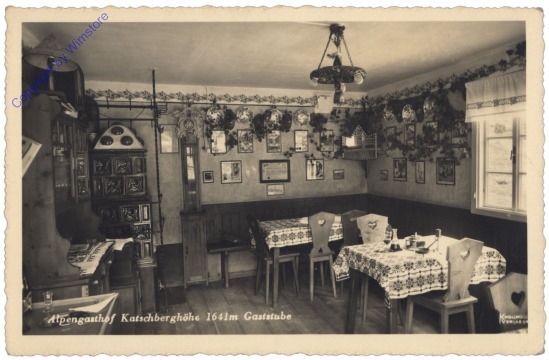 Rennweg am Katschberg, Alpengasthof Katschberghöhe, Gaststube
