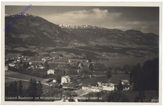 Seeboden, mit Millstätteralpe