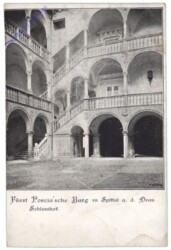 Spittal a.d. Drau, Fürst Porcia'sche Burg, Schlosshof