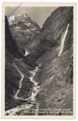 Tröpolach, Nassfeldertal mit "Langer Brücke", Schleierfall, Bärenfall und Schareck