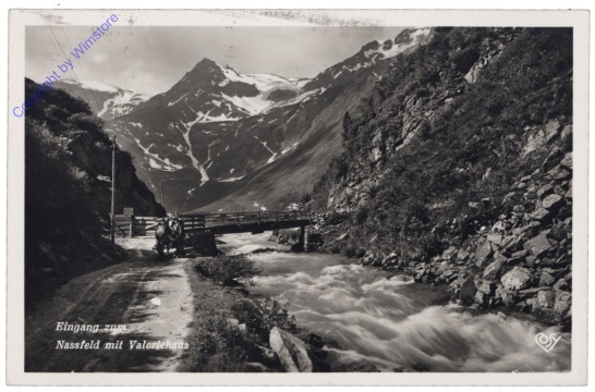 Tröpolach, Eingang zum Nassfeld mit Valeriehaus