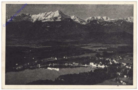 ak123233 Velden, mit Mittagskogel