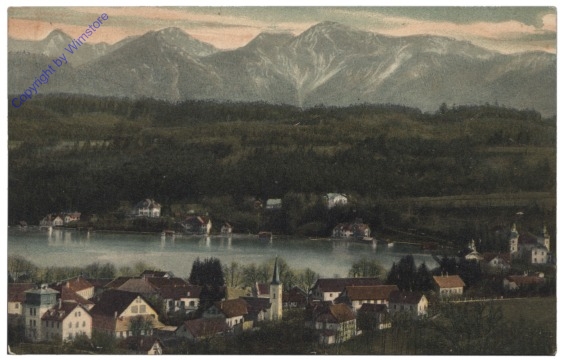ak123234 Velden, Ortsansicht