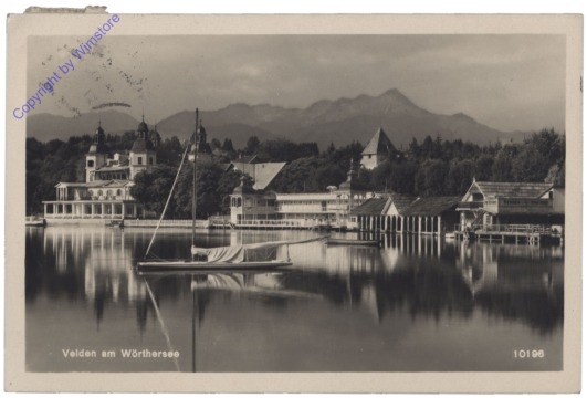 ak123236 Velden, Ortsansicht