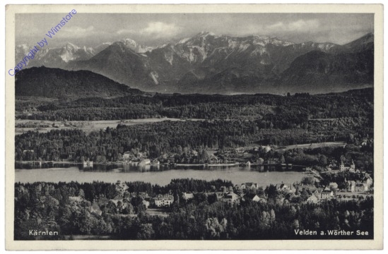 ak123241 Velden, Ortsansicht