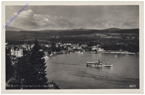 ak123246 Velden, Die Bucht von Velden