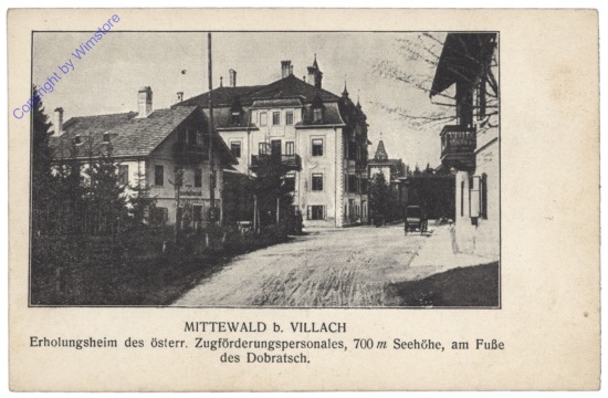 ak123248 Villach, Mittewald, Erholungsheim des österr. Zugförderungspersonales