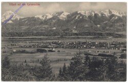 Villach, mit den Karawanken