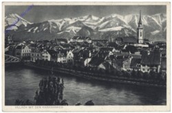 Villach, mit den Karawanken