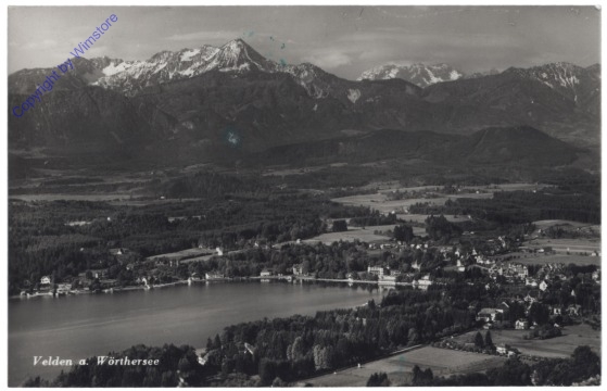 ak123301 Velden, Ortsansicht