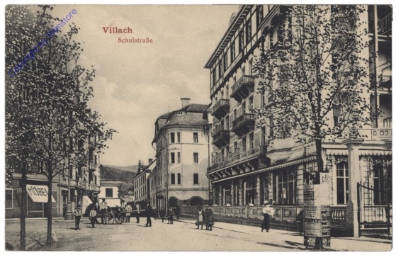ak123306 Villach, Schulstrasse