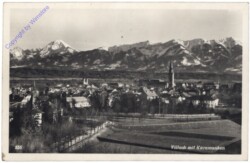 Villach, mit Karawanken