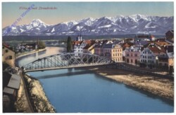 Villach, mit Draubrücke