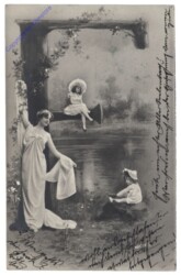 F - Dame mit Kindern