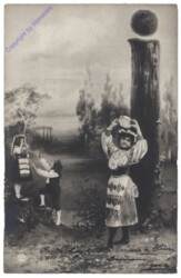 ak123394 I - Dame mit zwei Kindern