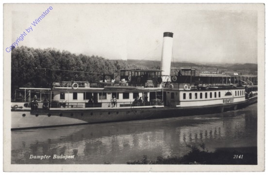 Dampfer "Budapest"
