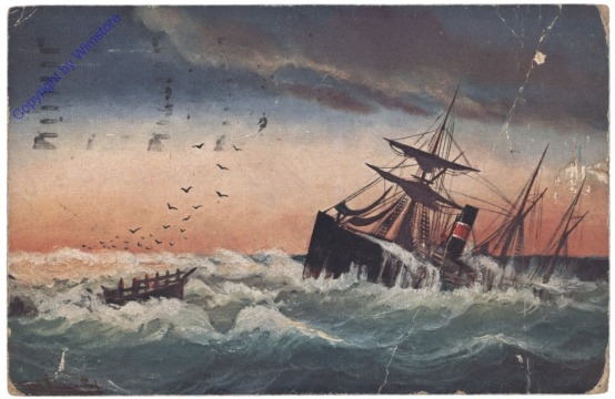 Auf der Barre gestrandet