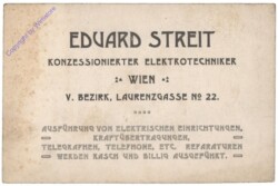 Eduard Streit, Elektrotechniker, Wien