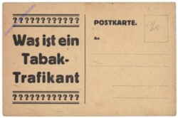 Was ist ein Tabak-Trafikant