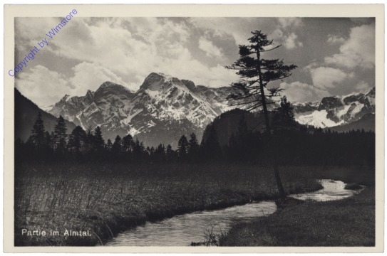 Almsee, Partie im Almtal