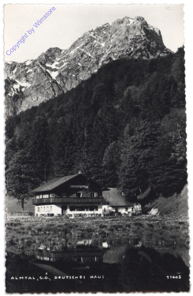 Almsee, Almtal, Deutsches Haus