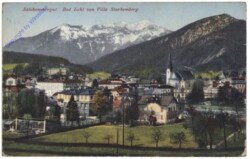 Bad Ischl, von der Villa Starhemberg