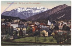 Bad Ischl, von Villa Starhemberg