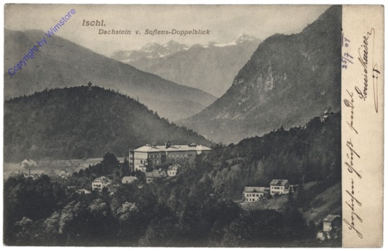 Bad Ischl, Dachstein v. Sofiens-Doppelblick