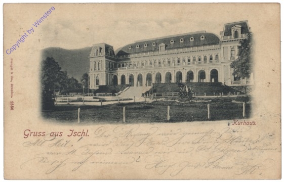 Bad Ischl, Gruss aus, Kurhaus