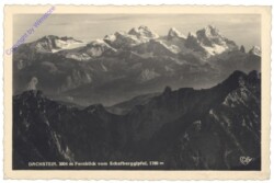 Dachstein, Fernblick vom Schafberggipfel