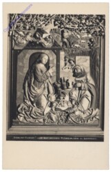 Gampern, "Geburt Christi" vom gotischen Flügelaltar