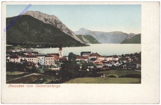 Gmunden, vom Calvarienberge
