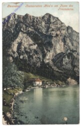 Gmunden, Restauration Hois'n am Fusse des Traunsteins