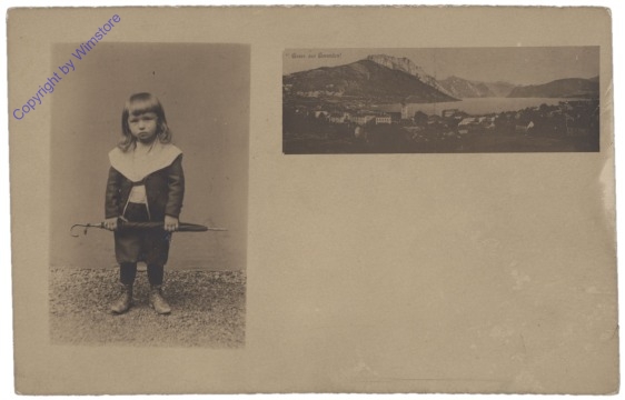 ak123880 Gmunden, Ansicht