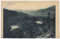 Grünau, Blick v. Ring auf die Ödseen in der Hetzau