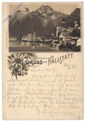 Hallstatt, Gruss aus