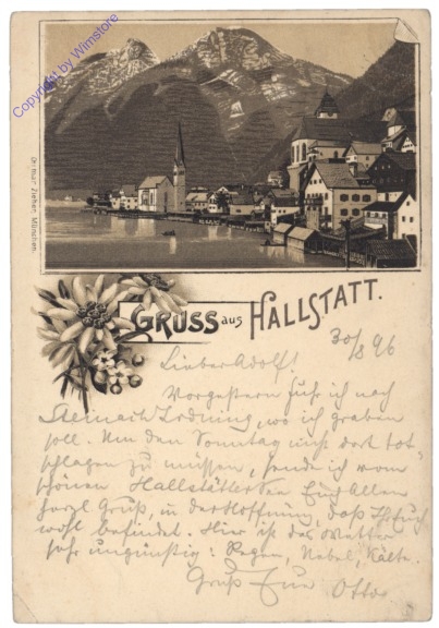 ak123935 Hallstatt, Gruss aus