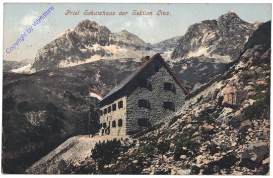 Hinterstoder, Priel Schutzhaus der Sektion Linz