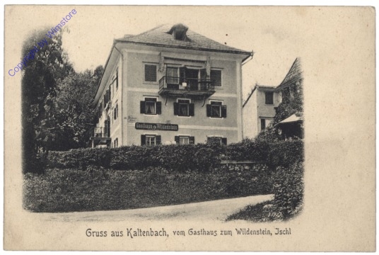 Kaltenbach, Gruss aus, vom Gasthaus zum Wildenstein
