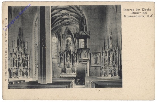 Kremsmünster, Inneres der Kirche "Ried"