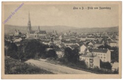 Linz an der Donau, Blick vom Bauernberg