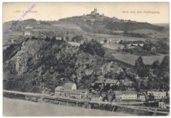 Linz an der Donau, Blick nach Pöstlingberg