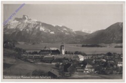 Mondsee, mit dem Schafberg