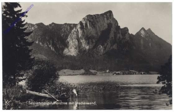 Mondsee, mit Drachenwand