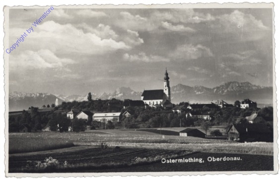 Ostermiething, Ortsansicht