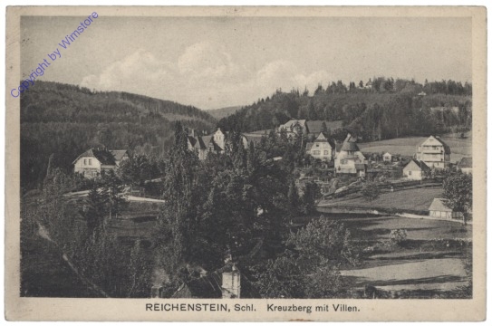 Reichenstein, Schl. Kreuzberg mit Villen