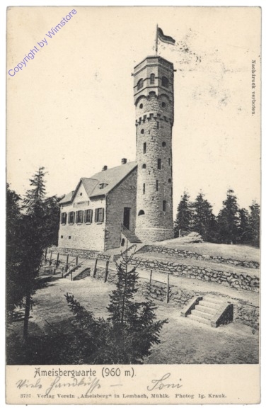 ak124250 Sarleinsbach, Ameisbergwarte