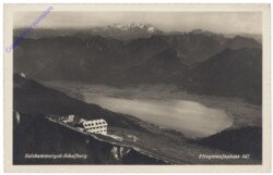 St. Wolfgang, Schafberg, Fliegeraufnahme