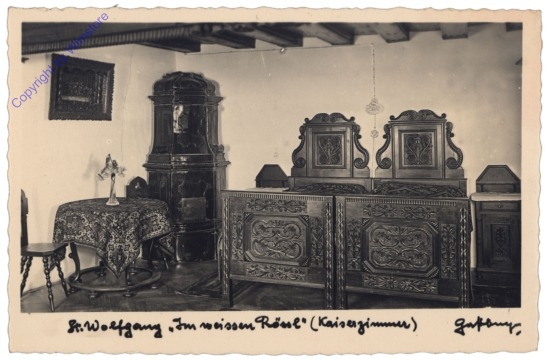 St. Wolfgang, Im weissen Rössl (Kaiserzimmer)